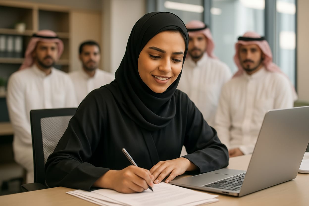 Saudi Professional Woman